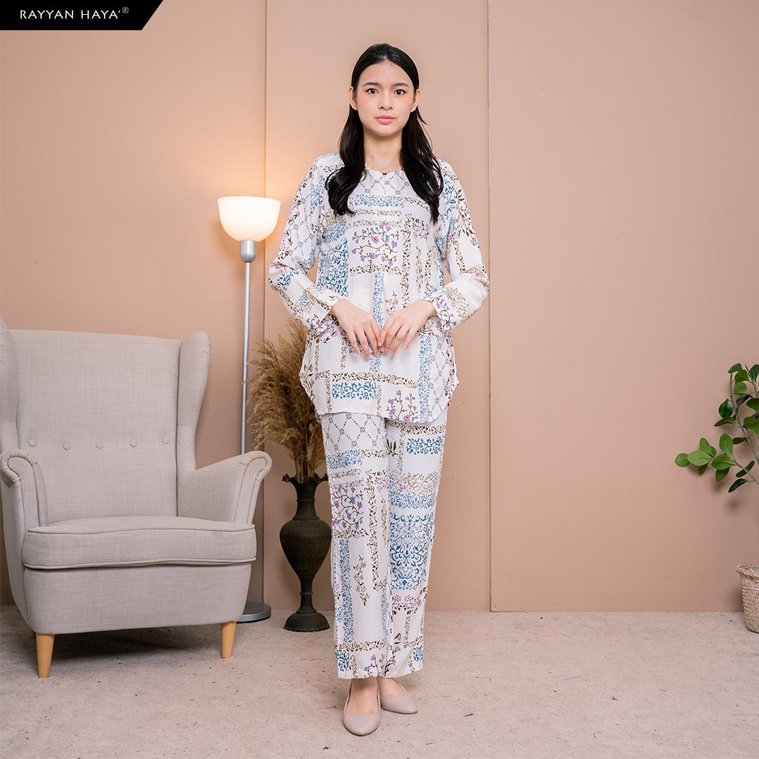 SAMPLE-Aya Pants - White Knit